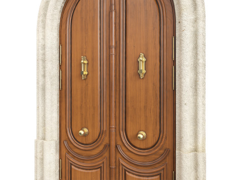 Entrance classic door 129 3D-Modell