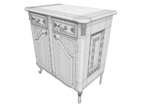 Chest of drawers S 750 3D Model