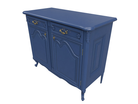 Chest of drawers S 1200 3D 模型