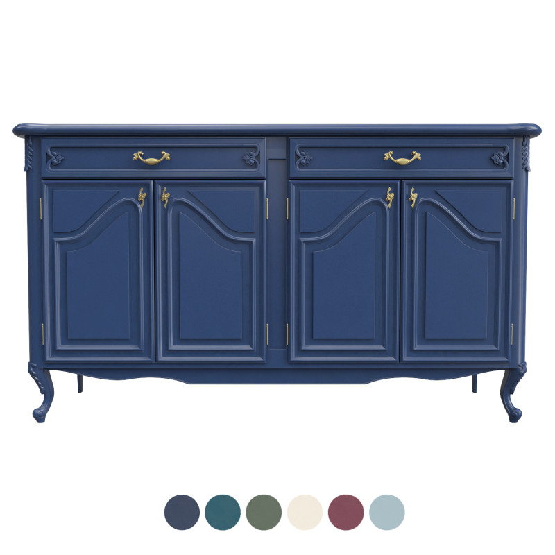 Chest of drawers S 1400 3D Model .c4d .max .obj .3ds .fbx .stl .blend 