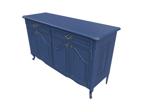 Chest of drawers S 1400 3D Model