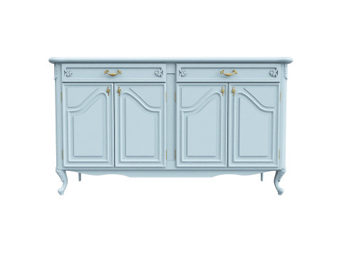 Chest of drawers S 1400 3D Model