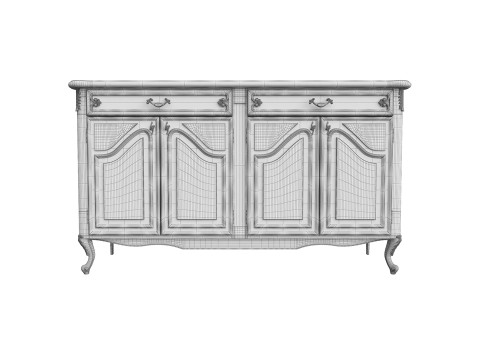 Chest of drawers S 1400 3D Model