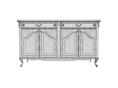 Chest of drawers S 1400 3D Model