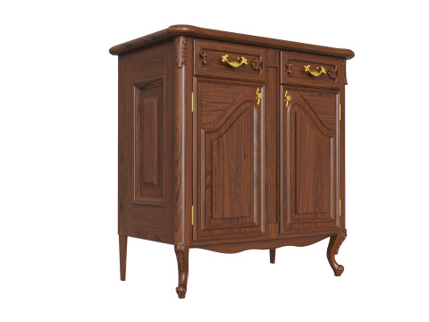 Classic Chest of Drawers 750 3Dモデル