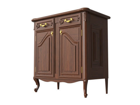Classic Chest of Drawers 750 3Dモデル