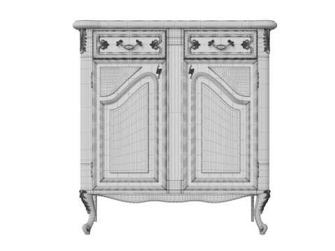 Classic Chest of Drawers 750 3Dモデル