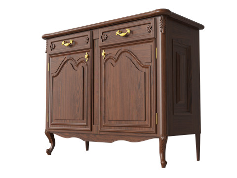Classic Chest of Drawers 1200 3D Model
