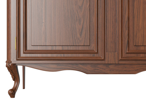 Classic Chest of Drawers 1200 3D Model