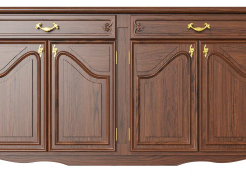 Classic Chest of Drawers 1400 3D Model