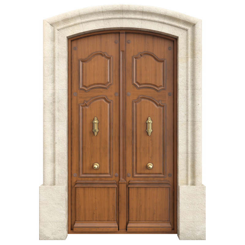 Entrance classic door 131 3D-Modell .c4d .max .obj .3ds .fbx .stl .blend 