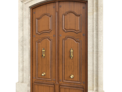 Entrance classic door 131 3D-Modell