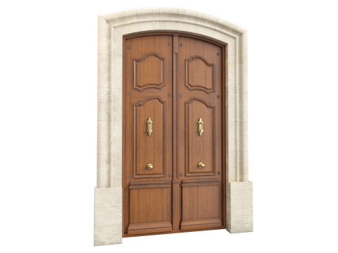 Entrance classic door 131 3D-Modell