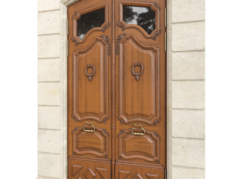Entrance classic door 133 3D Model