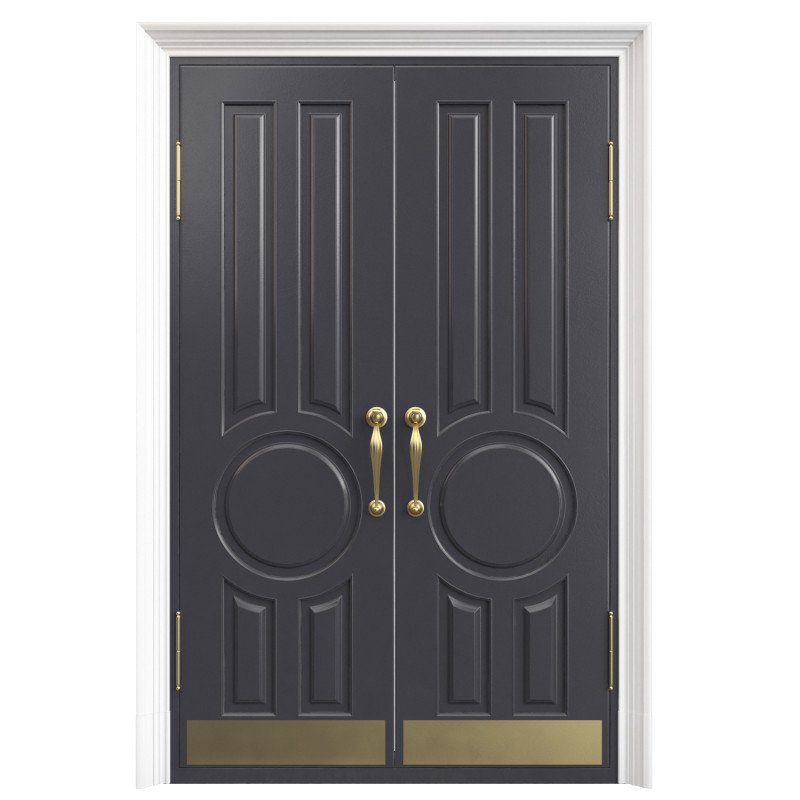 Entrance classic door 134 3D Модель .c4d .max .obj .3ds .fbx .stl .blend 