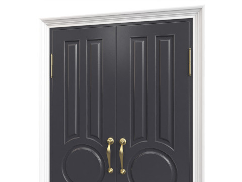 Entrance classic door 134 3D Модель