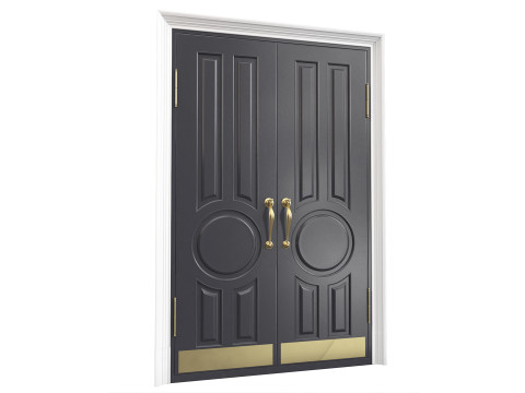 Entrance classic door 134 3D Модель
