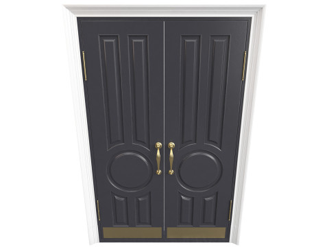 Entrance classic door 134 3D Модель