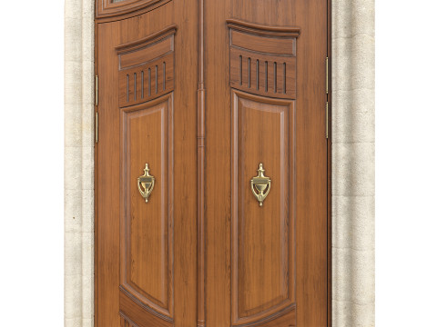 Entrance classic door 135 3D Model