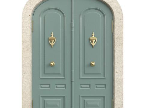 Entrance classic door 137 3D 모델