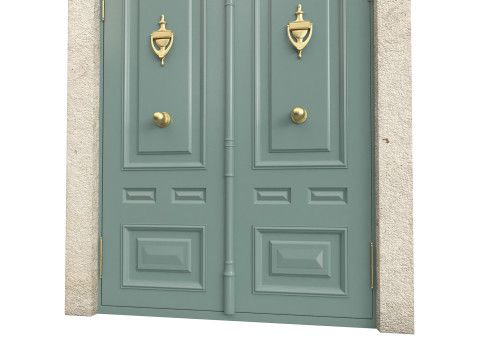 Entrance classic door 137 Model 3D