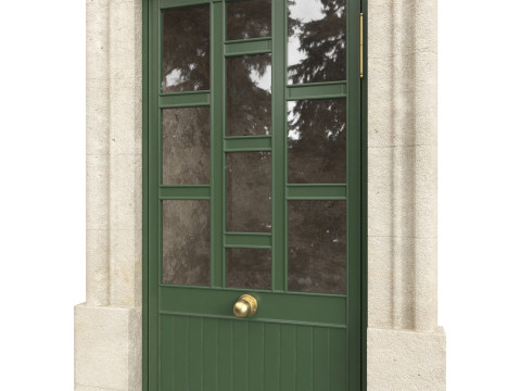 Entrance classic door 139 3D मॉडल