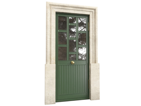 Entrance classic door 139 3D मॉडल