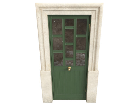 Entrance classic door 139 3D मॉडल