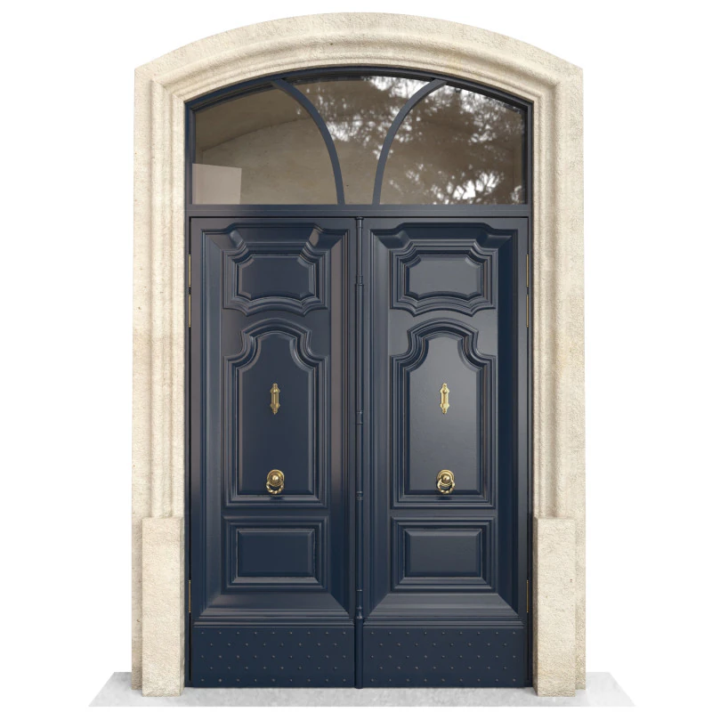 Entrance classic door 141 3D Model .c4d .max .obj .3ds .fbx .stl .blend 