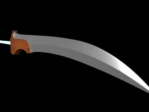 espada Modelo 3D