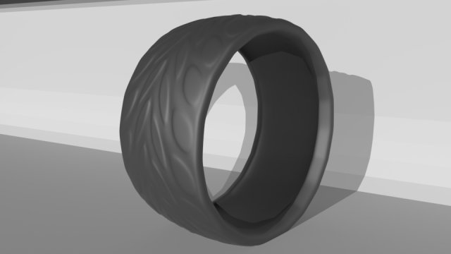 pneu Modelo 3D .c4d .max .obj .3ds .fbx .stl .blend 