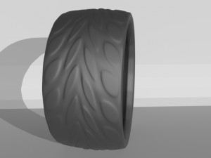 pneu Modelo 3D