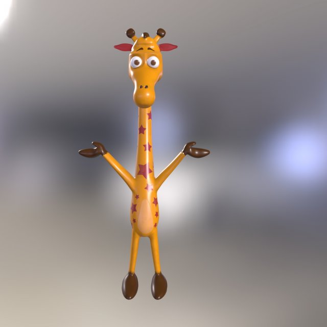Giraffe 3D Print model 3D Print Model .c4d .max .obj .3ds .fbx .stl .blend 