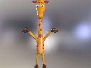 Giraffe 3D Print model 3D Принт Модель