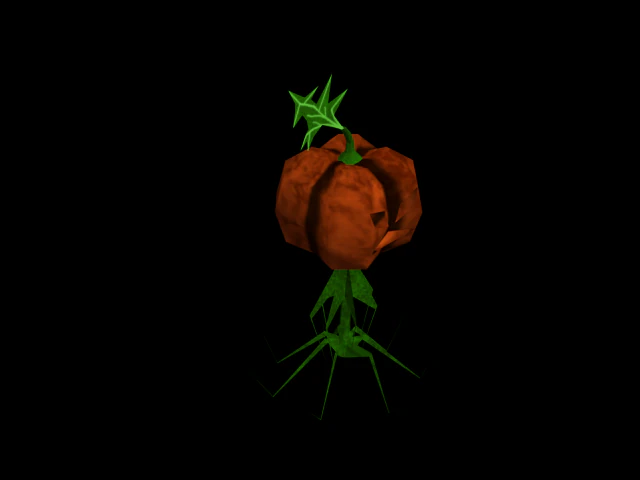 monster pumpkin 3D Model .c4d .max .obj .3ds .fbx .stl .blend 