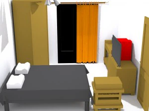 boyroom - texturas de alto poli-sem Modelo 3D