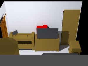 boyroom -high poly-no textures 3D Model