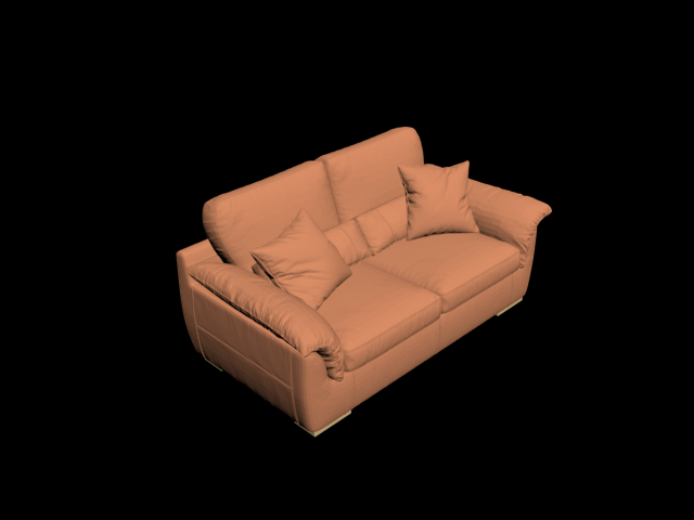 sofa 1 3D Model .c4d .max .obj .3ds .fbx .stl .blend 