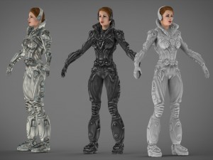 femwar 3Dモデル