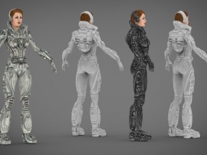 femwar 3Dモデル