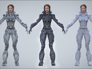 femwar 3Dモデル