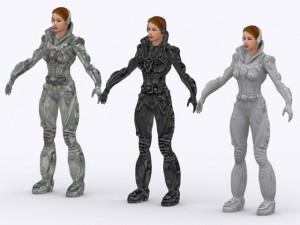 femwar 3Dモデル