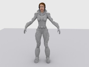 femwar 3Dモデル
