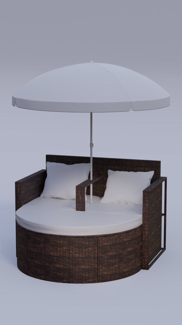 lounge set Model 3D .c4d .max .obj .3ds .fbx .stl .blend