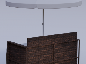 lounge set Model 3D