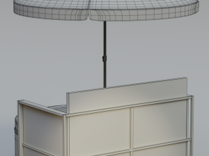 lounge set Model 3D