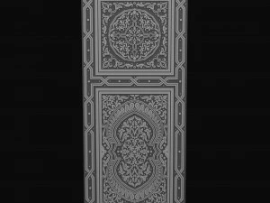 elemento decorativo arabo Modello 3D