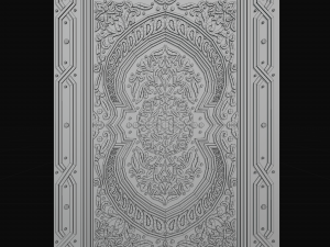 arabic decorative element 3D 模型