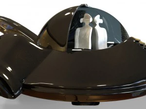 navio de reconhecimento Modelo 3D
