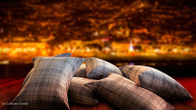 decorative pillows Model 3D .c4d .max .obj .3ds .fbx .stl .blend